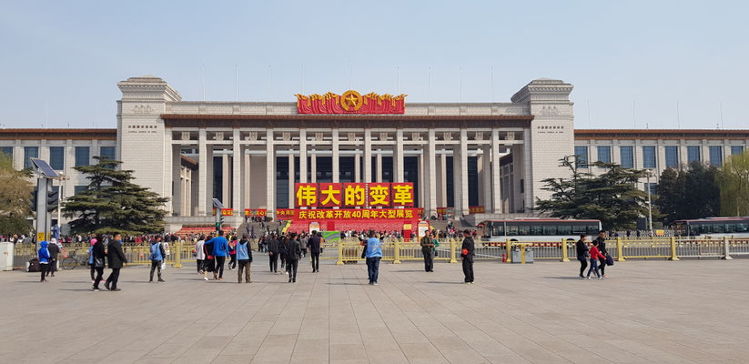 Peking - Platz des Himmlischen Friedens - März 2019