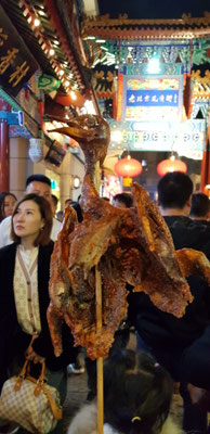 Peking - Wangfujing Street food Markt - März 2019