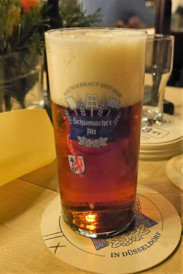 デュッセルドルフのビアホールSchumacherの自家製ビール
