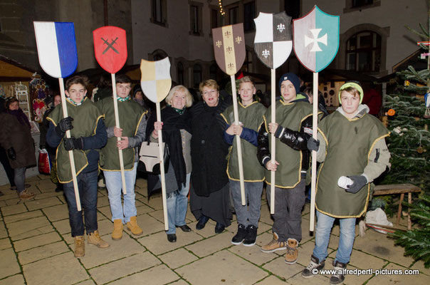 Eröffnung des Mittelalteradvents in Korneuburg 2015