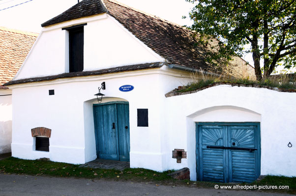 Kellergasse in Zellerndorf ("Maulavern")