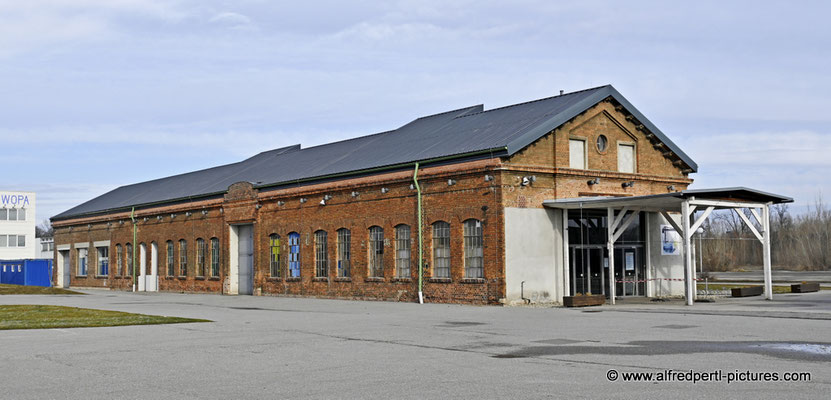 Gelände der ehemaligen Schiffswerft in Korneuburg