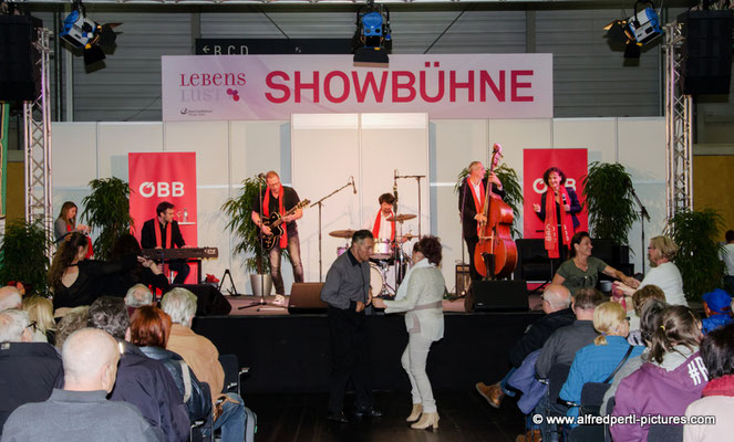 Peter Rapp und Band bei der Messe Lebenslust in Wien