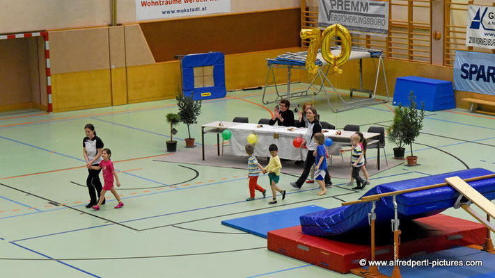 Schauturnen der Sportunion Korneuburg in der Guggenberger Sporthalle 2016