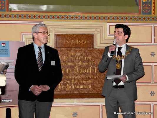 Eröffnung der Ausstellung " 120 Jahre Rathaus Korneuburg"