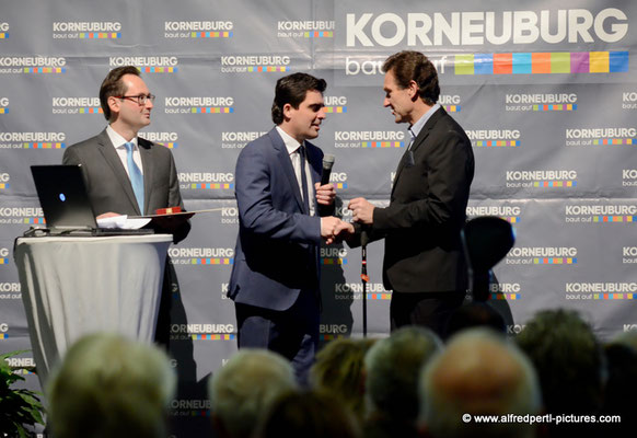 Neujahrsempfang der Korneuburger Wirtschaft in der Bundeshandelsakademie Korneuburg.