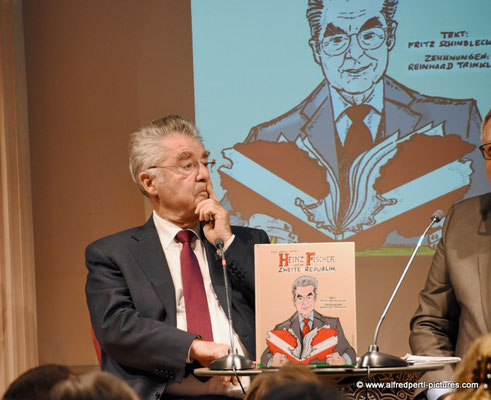 Buchpräsentation Heinz Fischer bei Thalia in Wien