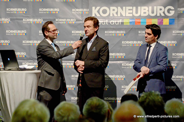 Neujahrsempfang der Korneuburger Wirtschaft in der Bundeshandelsakademie Korneuburg.