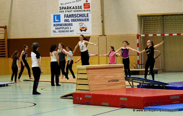 Schauturnen der Sportunion Korneuburg in der Guggenberger Sporthalle 2016