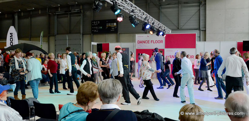 Tanzschule Eddy Franzen auf der Messe Lebenslust in Wien