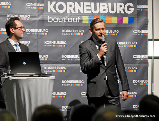 Neujahrsempfang der Korneuburger Wirtschaft in der Bundeshandelsakademie Korneuburg.