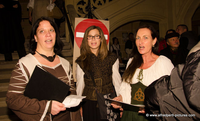 Chorvereinigung pro musica beim Mittelalterlichen Advent im Korneuburger Rathaus