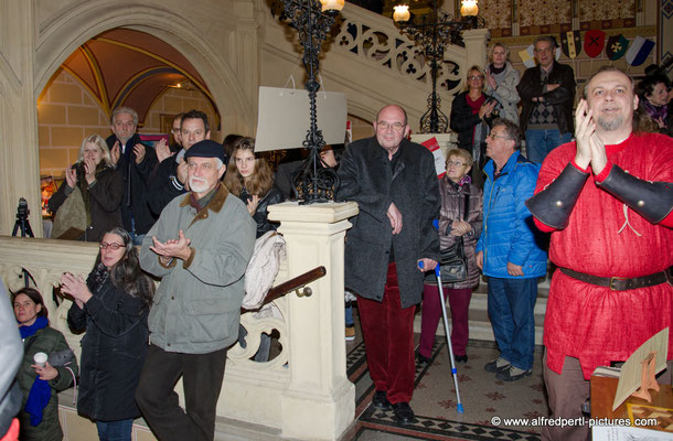 Chorvereinigung pro musica beim Mittelalterlichen Advent im Korneuburger Rathaus