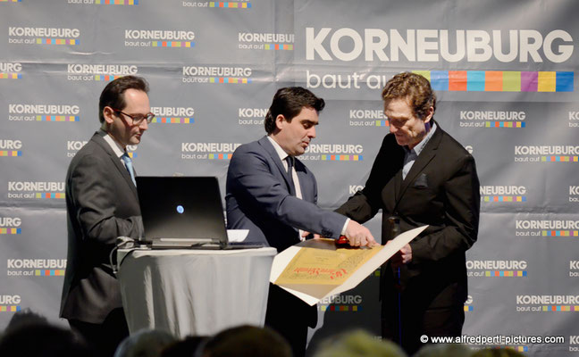 Neujahrsempfang der Korneuburger Wirtschaft in der Bundeshandelsakademie Korneuburg.