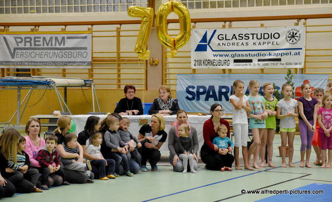 Schauturnen der Sportunion Korneuburg in der Guggenberger Sporthalle 2016