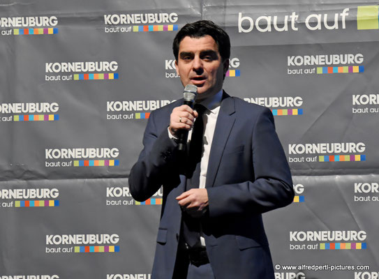 Neujahrsempfang der Korneuburger Wirtschaft in der Bundeshandelsakademie Korneuburg.