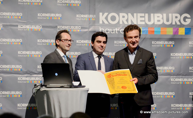 Neujahrsempfang der Korneuburger Wirtschaft in der Bundeshandelsakademie Korneuburg.