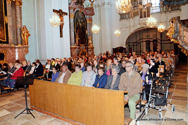 Konzert der Chorvereinigung pro musica in der Augustinerkirche im Rahmen der Korneuburger Kultur- und Musiktage 2015.