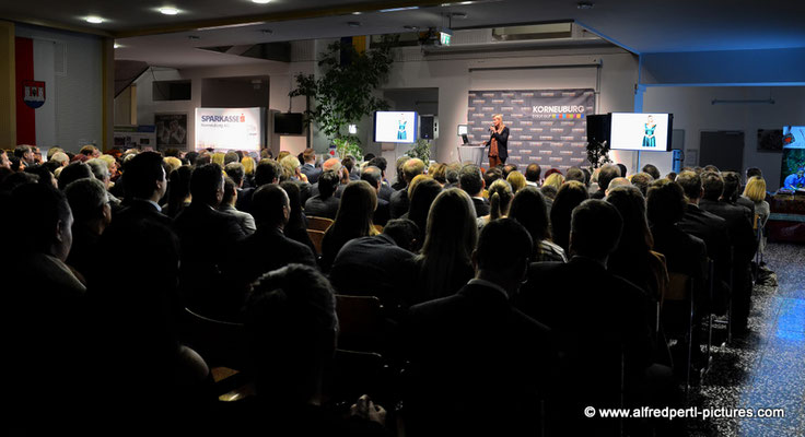 Neujahrsempfang der Korneuburger Wirtschaft in der Bundeshandelsakademie Korneuburg.