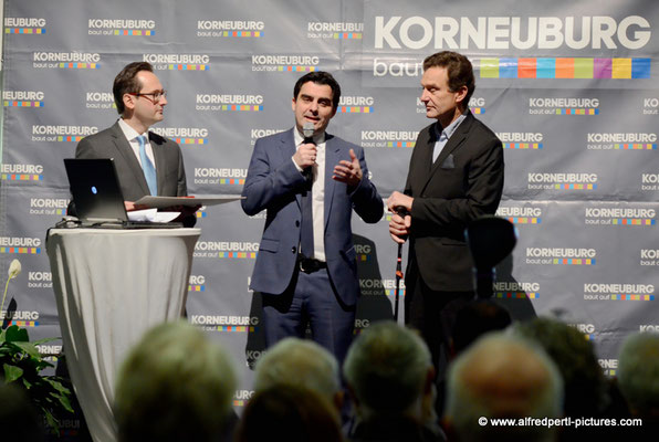 Neujahrsempfang der Korneuburger Wirtschaft in der Bundeshandelsakademie Korneuburg.