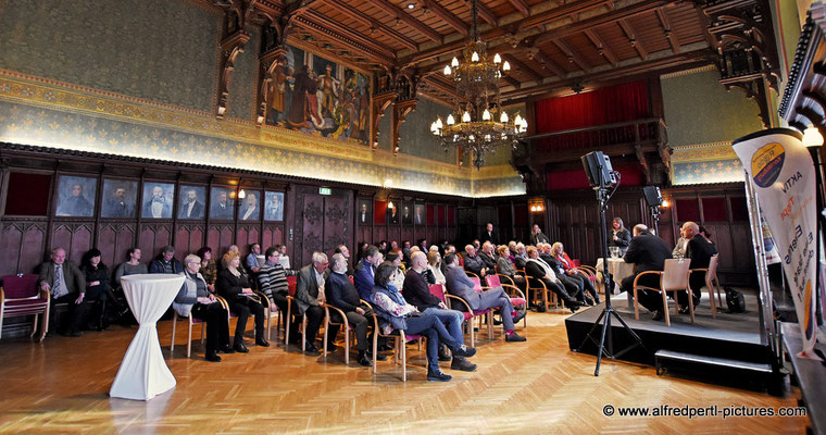 Zweite Pressestunde im Korneuburger Rathaus