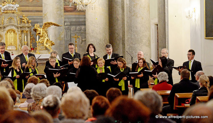 Konzert der Chorvereinigung pro musica in der Augustinerkirche im Rahmen der Korneuburger Kultur- und Musiktage 2015.