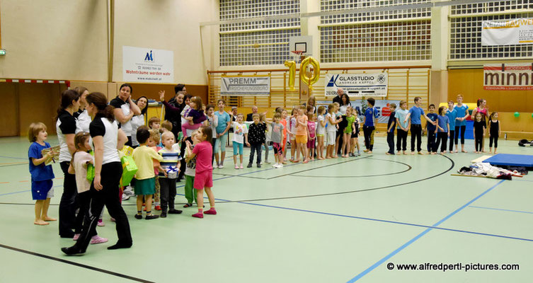 Schauturnen der Sportunion Korneuburg in der Guggenberger Sporthalle 2016