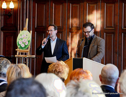 Andreas Minnich und Florian Koller - Vernissage 11. Korneuburger Kunstkilometer im Korneuburger Rathaus