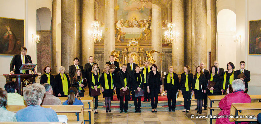 Konzert der Chorvereinigung pro musica in der Augustinerkirche im Rahmen der Korneuburger Kultur- und Musiktage 2015.