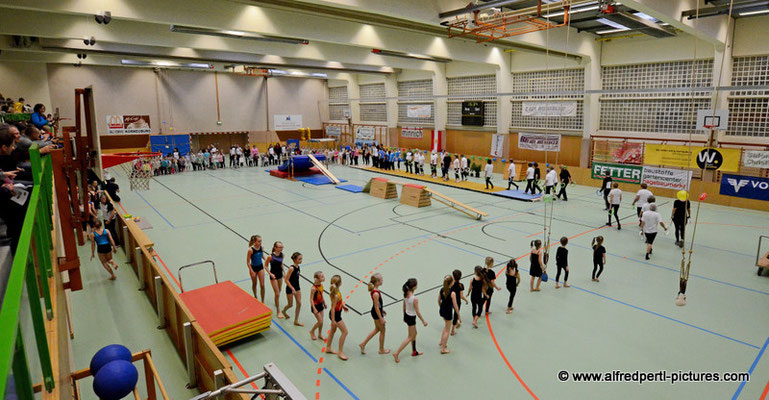 Schauturnen der Sportunion Korneuburg in der Guggenberger Sporthalle 2016