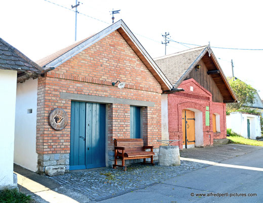 Kellergasse in Zellerndorf ("Maulavern")