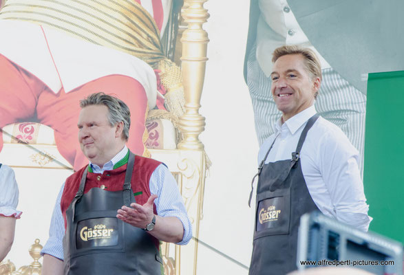 Kaiser Wiesn Wien - Eröffnung: Michael Ludwig und Hans Knaus