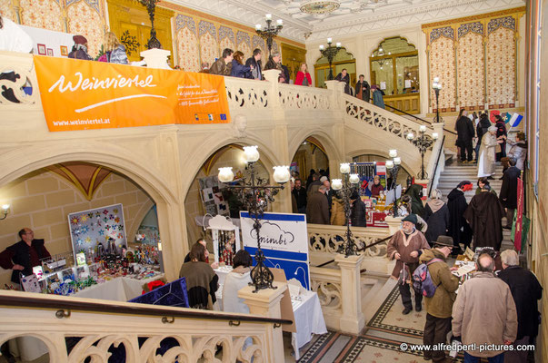 Chorvereinigung pro musica beim Mittelalterlichen Advent im Korneuburger Rathaus