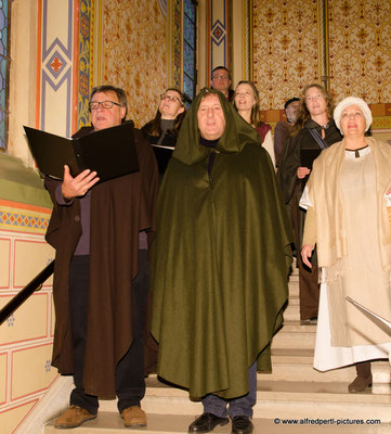 Chorvereinigung pro musica beim Mittelalterlichen Advent im Korneuburger Rathaus