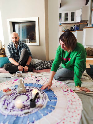 Cercles d'harmonie pour couples Atelier pour couples Coaching de couple Harmonie relationnelle Communication amoureuse Astrologie pour couples Renforcer les liens amoureux Atelier relationnel Puget Ville Séance de couple en visio Séance de couple 