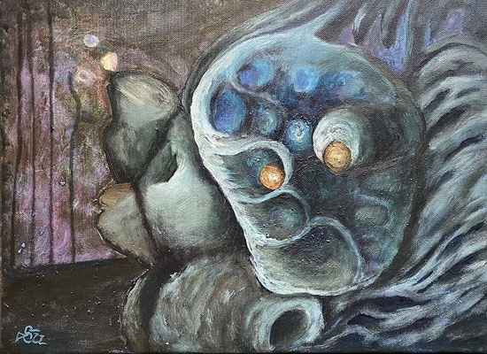 Agonie (Ukraine-Gruppe III) 30 x 40 cm | 245,- € 