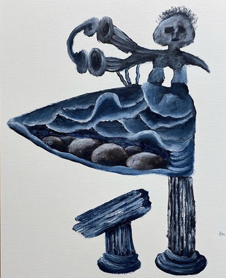 VIII Gerechtigkeit | 40x30 cm | 175,- €