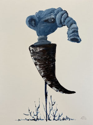 V Der Hierophant | 40x30 cm | 175,- €