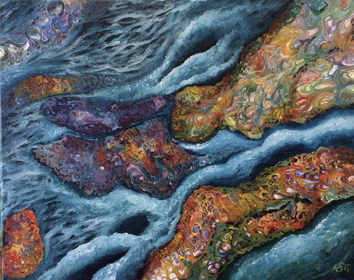 Strömungen  x 40*50 cm | 315,- €