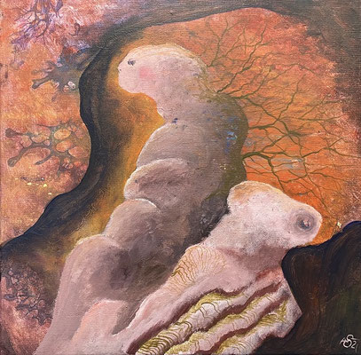 Larvae 40 x 40 cm | 240,- €