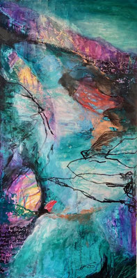Das Sein und das Nichts Diptychon II je 80 x 40 cm | 720,- € (komplett)