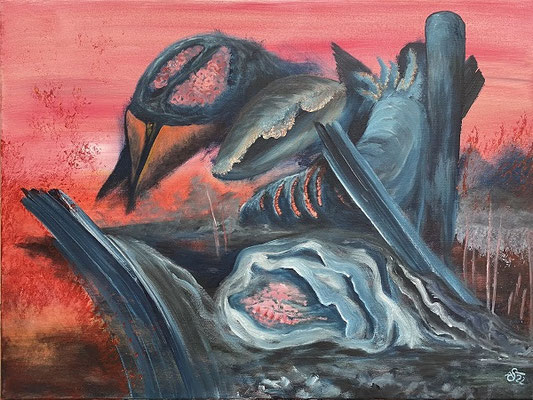 Krieg! Kein Frieden 60 x 80 cm | 420,- €