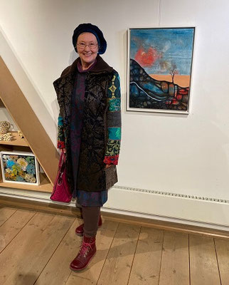 Vor meinem Bild "Cap de Creus"