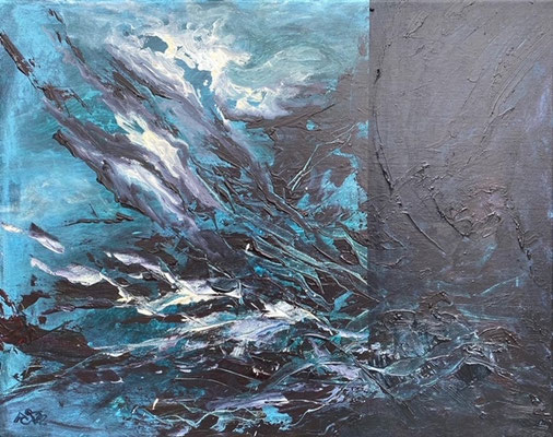 Implosion 40 x 50 cm | 270,- € 