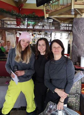 Damen 2+allgem.: 2. Lanzinger Kathi, 1.Knoll Melanie,  3. Huber Christine,