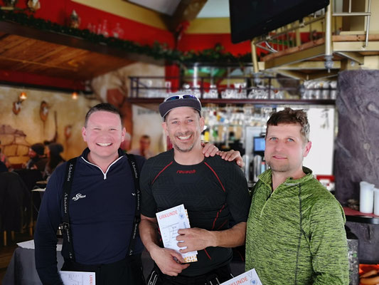 Herren 40 + :  3. Bauer Rene, 1. Reitsamer Ralf, 2. Fiedler Günther, 