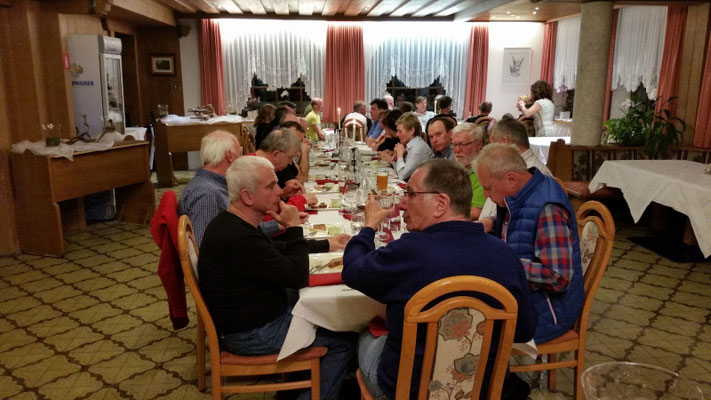Abendessem im Hotel Kirchenwirt . . . 