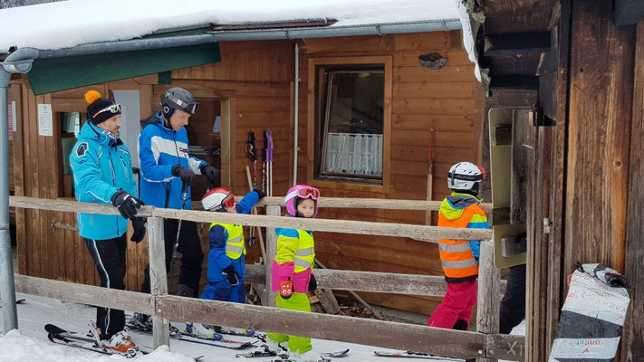 Gruppe Ralf Reitsamer am Lift