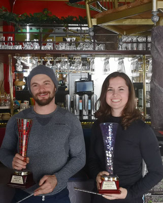 VereinsmeisterIn  2019: Knoll Melanie und Pflanzl Florian  . . . .  Gratulation !