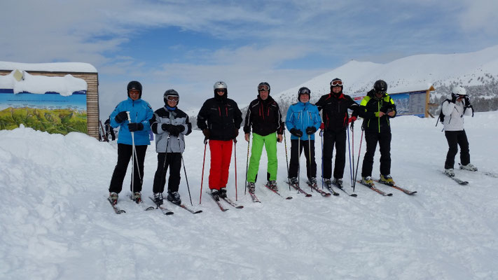 Freitag waren wir zum Abschluß wieder in den Sextener Dolomiten . . . . 